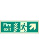 HTM Fire Exit - Arrow Up Right 