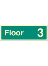 Floor 3 - Floor Level Dwelling ID Signs