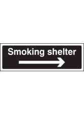 Smoking Shelter - Arrow Right