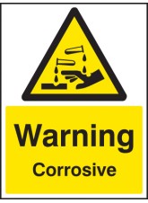Warning - Corrosive