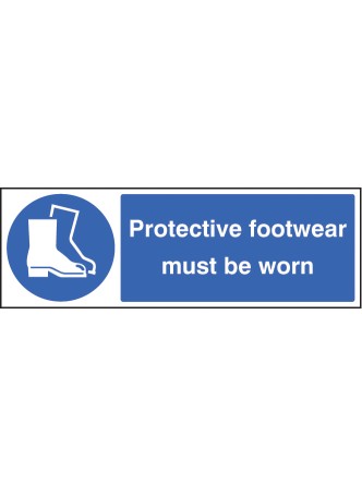 Protective Footwear Must be Worn