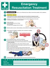 Emergency Resuscitation Treatment Wall Panel
