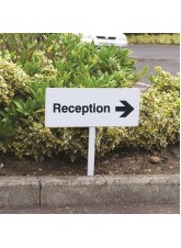 Reception - Arrow Right - Verge Sign