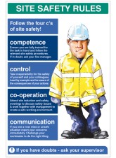 Site Safety Rules - The Four C's of Site Safety