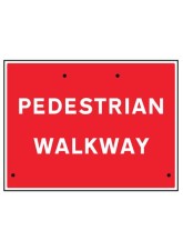 Re-Flex Sign - Pedestrian Walkway