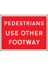 Pedestrians Use Other Footway - Class RA1 