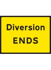 Diversion Ends - Class RA1 - Temporary