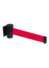 Retractable Wall Mounted Barrier - 3m - Plain