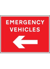 Emergency Vehicles - Arrow Left