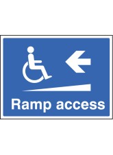 Ramp Access - Arrow Left
