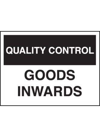 Quality Control - Goods Inward